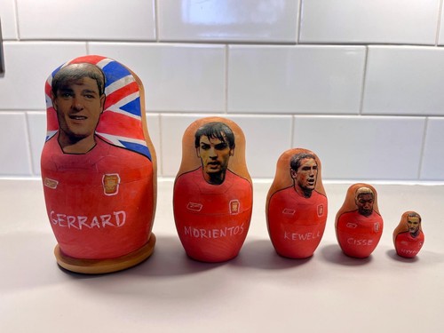 Liverpool Russian Doll UEFA Champions League Final 2005 Istanbul (Gerrard)