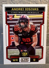 2023 Score - Rookies #367 Andrei Iosivas (RC) - Cincinnati Bengals
