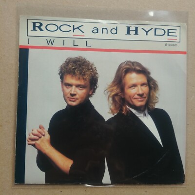 ROCK AND HYDE I Will DJ PROMO 45 7'' Vinyl POP ROCK Capitol Records 1987