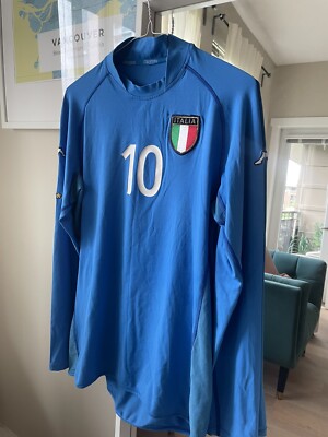 Kappa ITALY HOME 2000/2001 Totti long sleeve men s small
