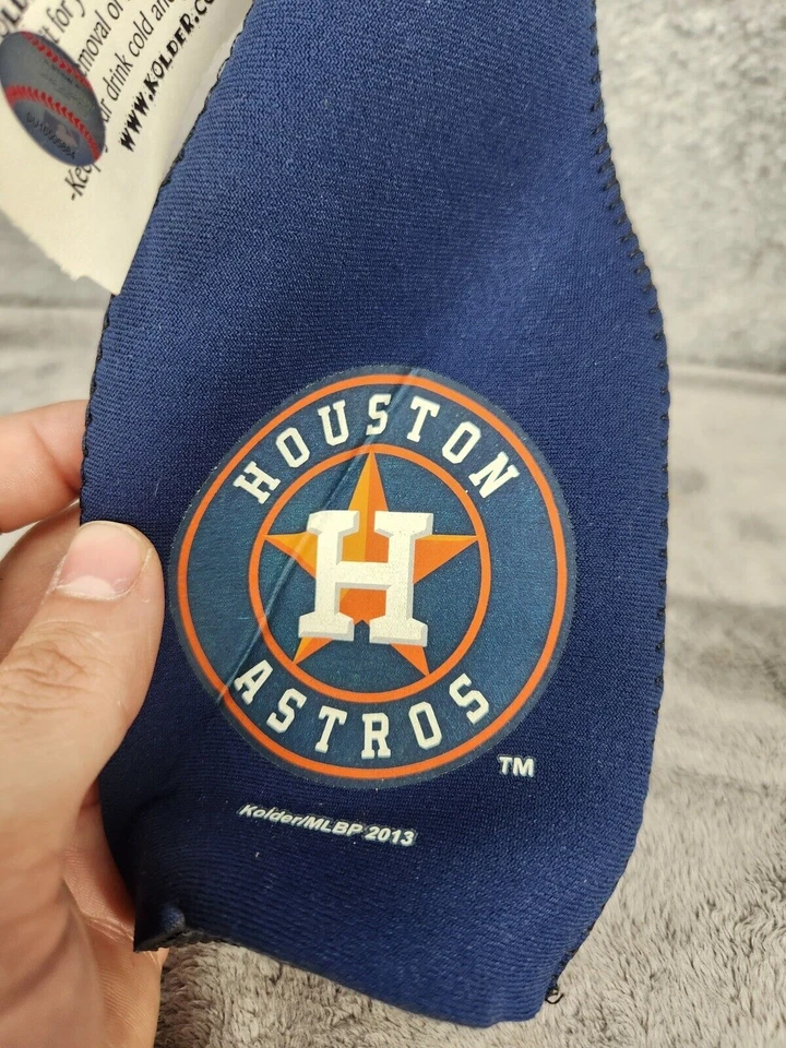 Soporte para botella Koozie de los Astros de Houston MLB por Kolder Inc Foto 3 de 4