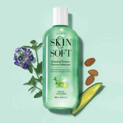 Avon~Skin So Soft~Botanical Essence Bath Oil~16.2 fl. oz.~New Factory Sealed