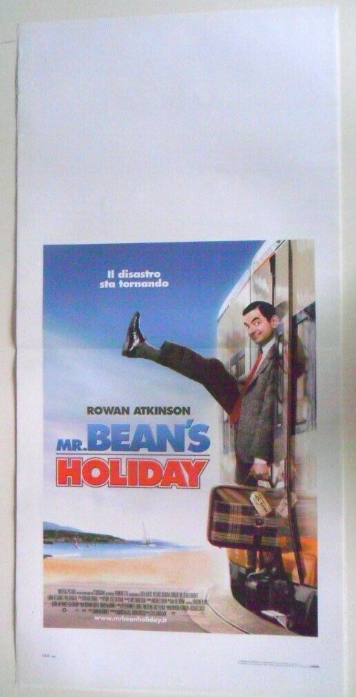 Locandina originale film Mr. Bean's Holiday (2008) - Regia di Steve Bendelack