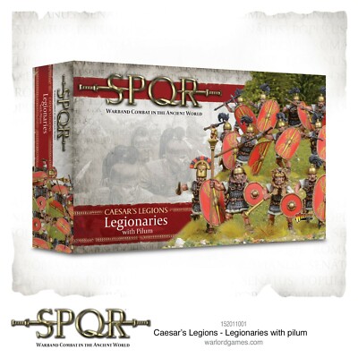 CAESAR'S LEGIONS - LEGIONÄRE MIT PILUM - SPQR - WARLORD GAMES - 1. KLASSE