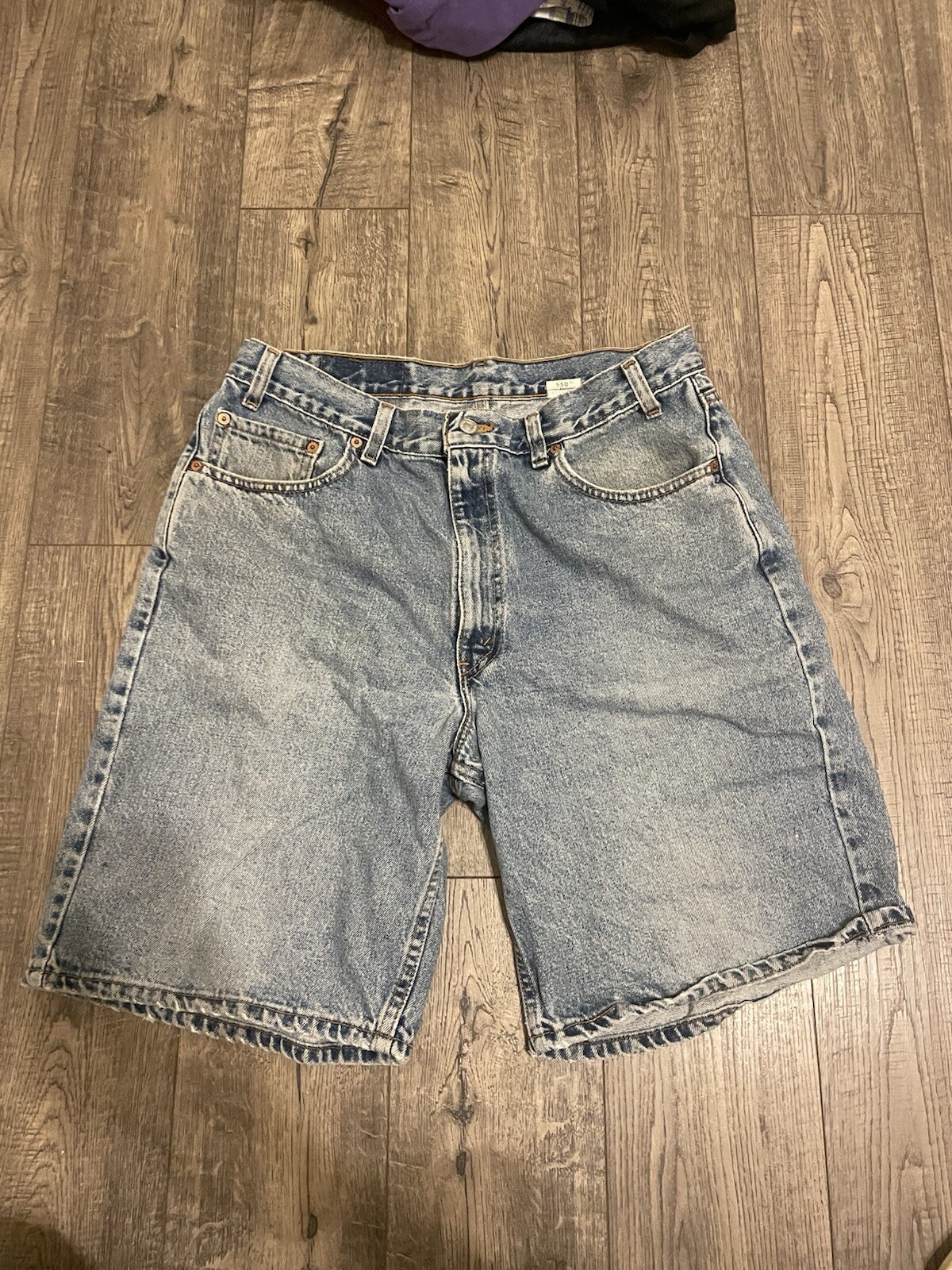 Vintage Levi's Shorts Mens Denim Regular Fit USA Made Tag 36 Jnco Y2K Levi’s 550