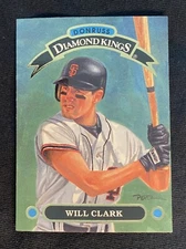 1992 Donruss - Diamond Kings #DK-2 Will Clark