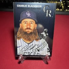2023 Chrome Platinum Anniversary Base #298 Charlie Blackmon Rockies C496
