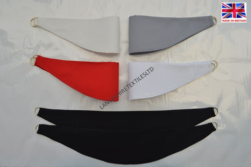 RING TOP FULLY LINED 3 TONE 160GSM READY MADE PAIR OF EYELET CURTAINS FREE P&P!! - Picture 7 of 12
