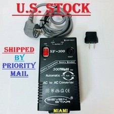 300 Watt Voltage Converter Auto 110 220 Volt Step Up Down Power Transformer