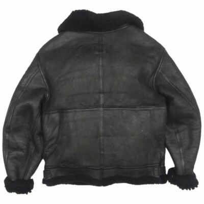 Avirex TYPE B-3 Mouton Flight Jacket leather Flight Jacket Men's