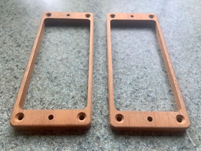 Guilford Bubinga 7 String Flat Pickup Ring Set - fits Seymour Duncan 