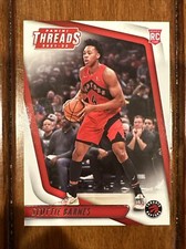 2021-22 Panini Chronicles Threads SCOTTIE BARNES #82 Rookie Card RC Tor Raptors