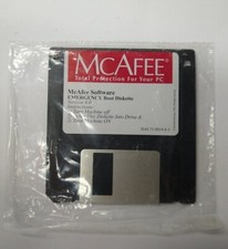 McAfee Emergency Boot Diskette Version 4.0 Sealed