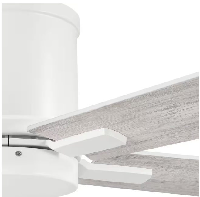 Hampton Bay Grantway 48 in. Indoor/Covered Outdoor Matte White