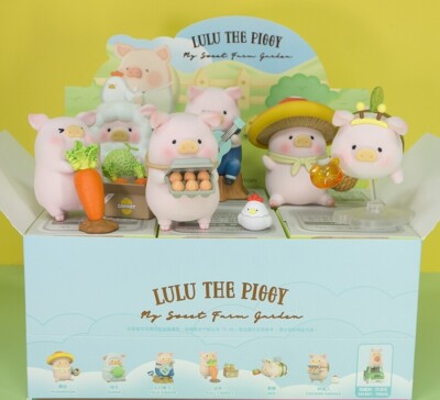 Toyzeroplus LULU THE PIGGY Miniatures Figure My Secret Farm Garden