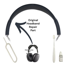Apple AirPod Max Headband Arch Replacement Fabric Black Repair Kit Part