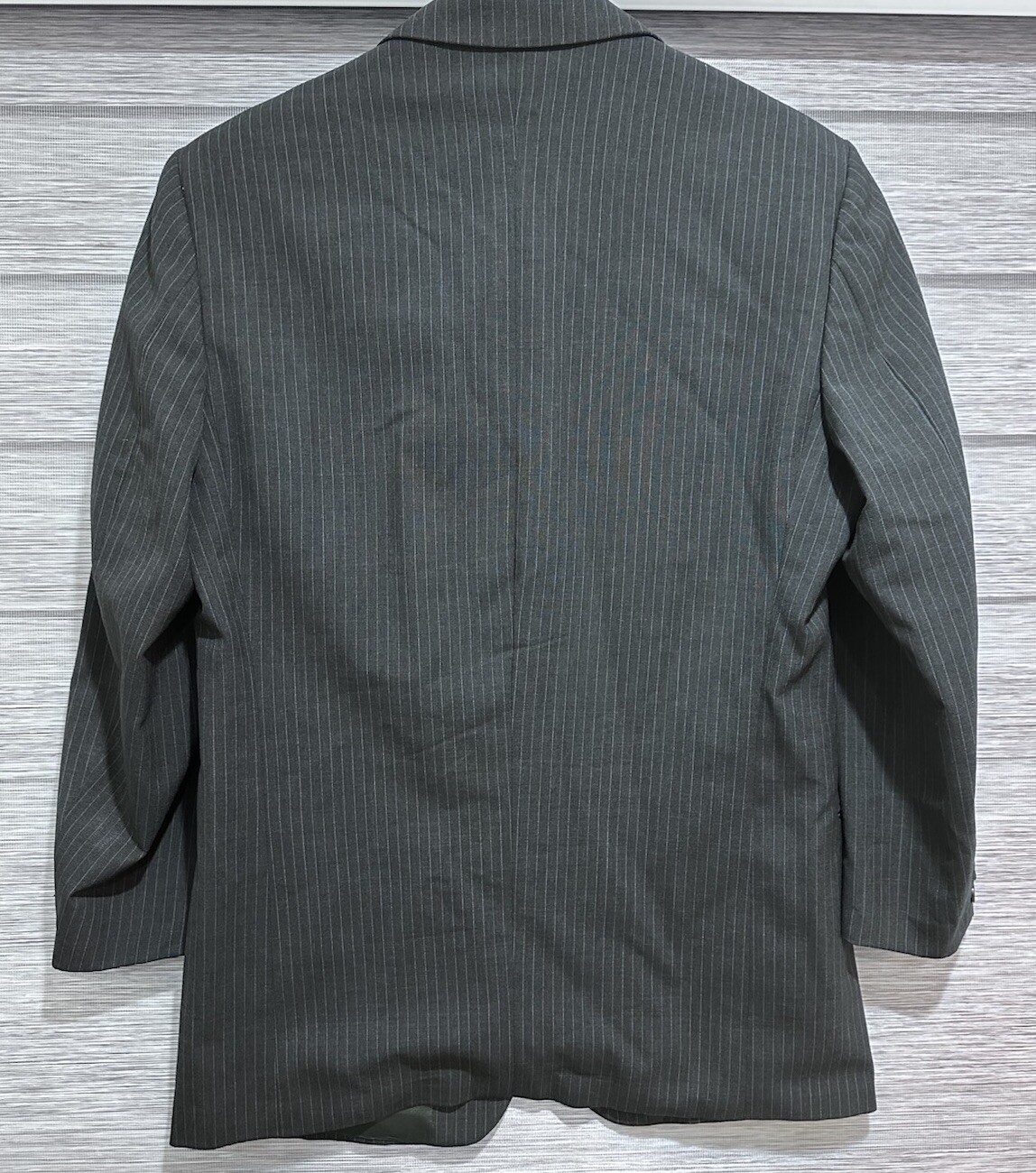 Blazer cappotto sportivo vintage Yves Saint Laurent YSL lana preppy strisce