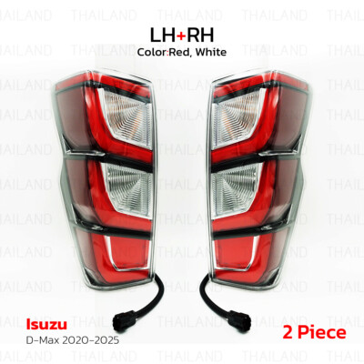 Pair Tail Lamps Rear Lights LED 2024 Fits Isuzu D-Max Dmax