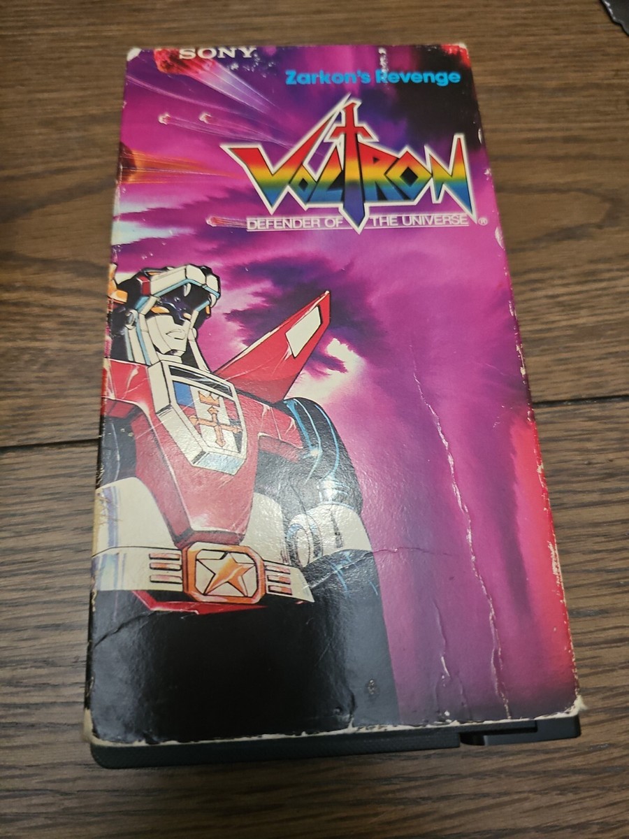 VOLTRON Defender Of The Universe (VHS, 1984) ZARKON’S REVENGE