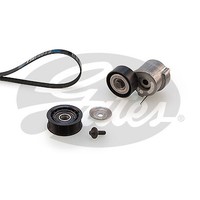 Gates K016PK1345XS V-Ribbed Belt Set For Alfa Romeo Fiat Jeep Suzuki