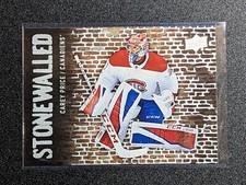 SW-27 Carey Price - Stonewalled - UD 2018-19 Series 1 One - Upper Deck
