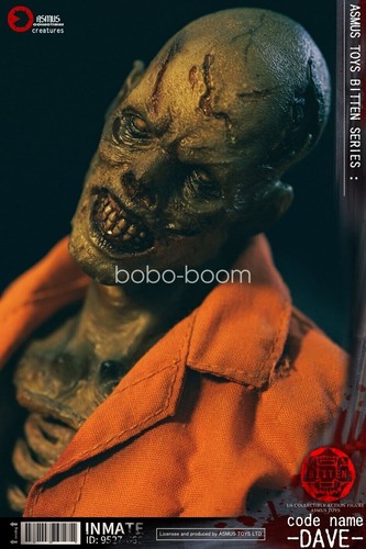 Figura de acción ASMUS TOYS BIT004A THE BITE SERIES: Zombie DAVE 1/6 EN STOCK - Imagen 5 de 7