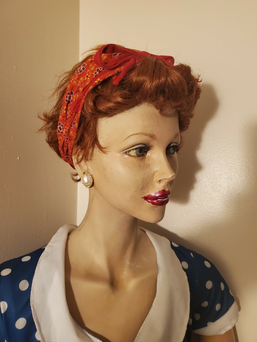 RARE Vintage Lucille Ball I Love Lucy Life Size Mannequin