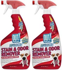 OUT Advanced Stain and Odor Remover Pet Stain and Odor Remover 32 oz - 2Pack
