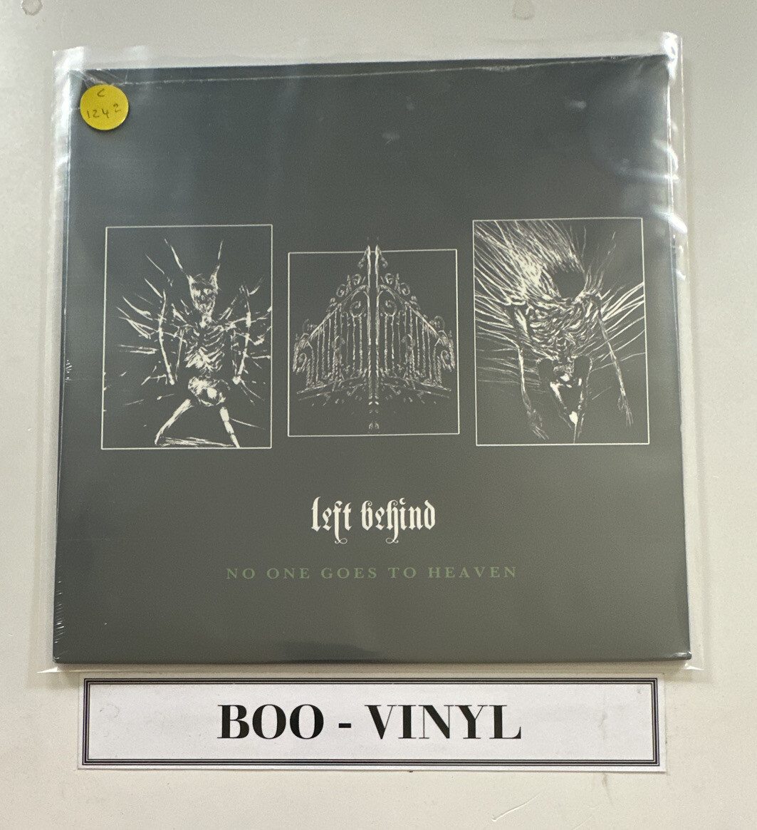 No One Goes to Heaven by Left Behind (Record 2019) new sealed 12” vinyl Lp Metal