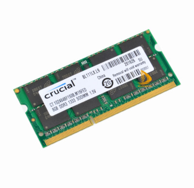 Crucial DDR3 16GB Kit 2 X 8GB 1333 MHz PC3-10600 Laptop RAM Sodimm Memory 1.5V E - Foto 3