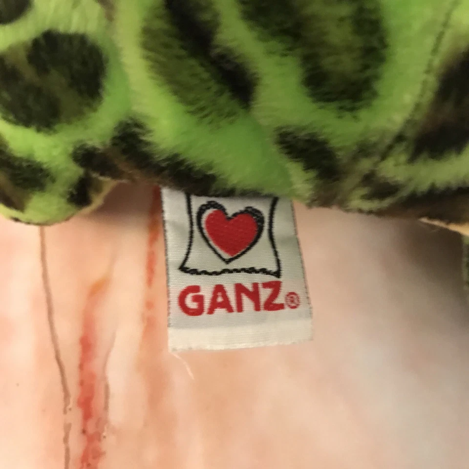 Ganz Webkinz Bullfrog Plush Stuffed Toy Green Frog Animal HM114 Tag Damaged 9” B - Image 3 of 4