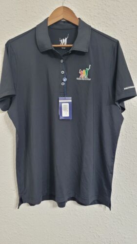 DRIVE CHIP & PUTT GOLF POLO SHIRT MENS - Picture 1 of 7