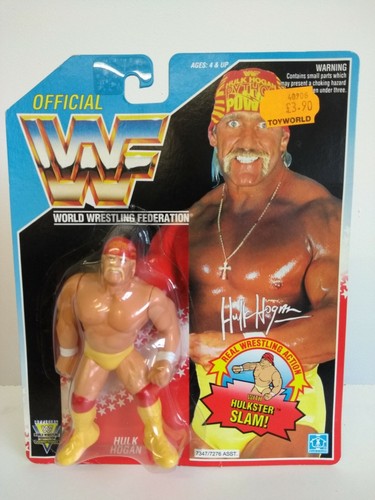 WWF Hasbro Series 5 Hulk Hogan Wrestling Figure Ra...