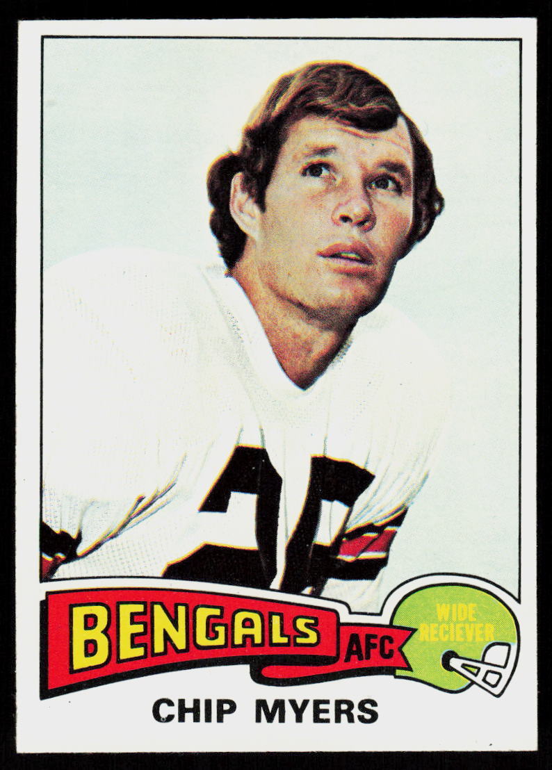1975 Topps Chip Myers #141 FOOTBALL Cincinnati Bengals | eBay