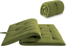 Japanese Floor Futon Mattress Queen Size, Foldable Floor Bed Mattress, Portable