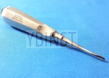 FRENCH STEEL AUTOCLAVABLE APICAL ROOT DENTAL BAYONET ELEVATOR # DEL-303HF