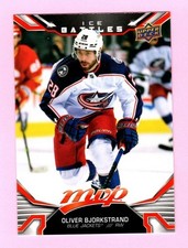 2022-23 Upper Deck MVP Ice Battles #128 Oliver Bjorkstrand - Columbus Blue Jacke