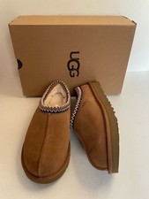 UGG Women's Tasman II Chestnut Suede Slippers Size 6