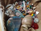 Mixed Lot 50+ Assorted Gemstone/Glass Crystal Beads & Pendants, Multicolor — photo 3