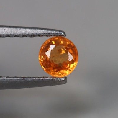 0.44 Cts_Fantastic lustre_100 % Natural Fanta Orange Spessartite Garnet_Srilanka