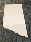 Antique Pillow Case Handmade White Scalloped Embroidered 32X19" — photo 4