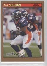 2005 Topps Bazooka Gold DJ Williams #56 1u6