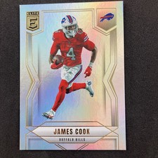 James Cook 2025 Donruss Elite Card #19 NFL Buffalo Bills