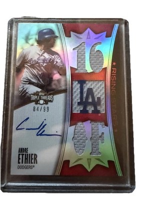 2010 Topps Triple Threads - Rising Stars Andre Ethier #146 /99 (AU, MEM)