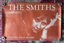 The Smiths Louder Than Bombs Vintage Original Promo Poster Sire 1987 Rare! 