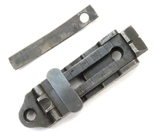 Original US Peabody Rifle Rear Sight & Spring