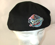 Vintage American Needle Cabbie/Newsboy Cap~Detroit Pistons Horse Power Logo~L-XL