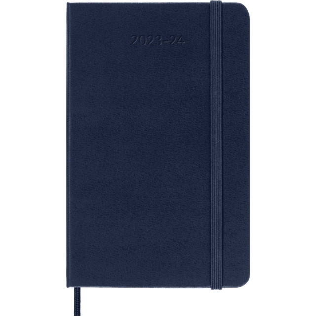 Moleskine 2024 18-Month Weekly Pocket Hardcover Notebook (Paperback Book)