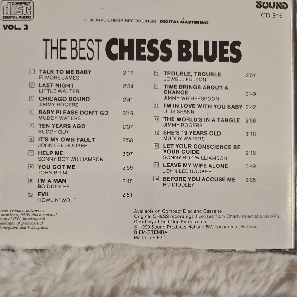 The Best Of Chess Blues (CD) vol 2 (G) - Bild 4 von 4