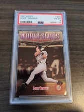 1999 Topps - World Series Scott Brosius #238 PSA Graded 4